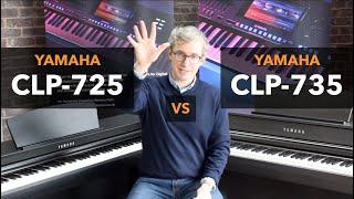 Yamaha CLP725 vs CLP735 comparison | What piano should I buy?