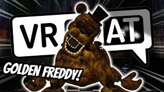 GOLDEN FREDDY RETURNS TO VRCHAT! - Funny VR Moments