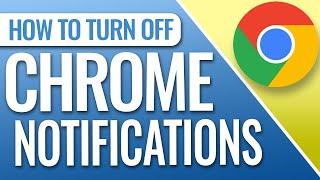 How To Turn Off Website Notifications On Chrome