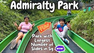 Singapore Tourist Places, Park with Largest Number of Slides in Singapore, Singapore Vlog