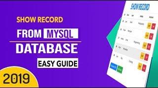 Displaying Records from a MySQL Database with PHP