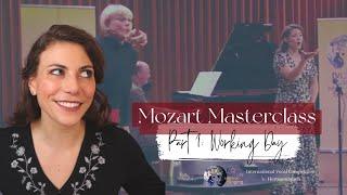 Behind the scenes of opera Mozart Masterclass and More: Working Day - Episode 2