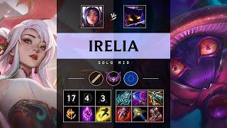 Irelia Mid vs Veigar: Legendary - EUW Master Patch 14.18