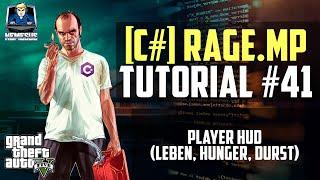 RageMP Scripting Tutorial #41 - Player HUD #2 (Leben, Hunger, Durst) [C#] [Deutsch]