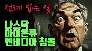  전례 없는 일? 나스닥, 엔비디아, 아이온큐 폭락의 진짜 이유는? 