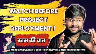  Preparing Project for Deployment in different environment  | Spring Boot in Hindi