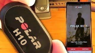 Polar H10 Heart Rate Sensor (mobil phone pairing, battery replacement, etc.)