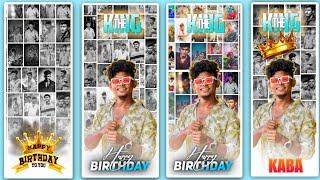 Happy birthday Video Editing in Alight motion New Style Birthday Video Editing in Tamil 