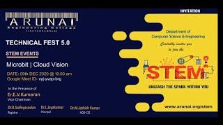 Technical Fest | STEM Event - 5.0 | Dept of CSE | 1504 - Arunai Engineering College | Tiruvannamalai