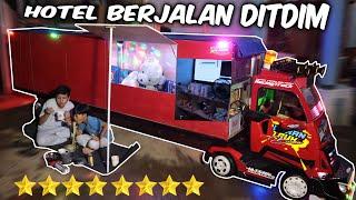 CAMPER VAN DITDIM!! MODIF KAMAR KONTAINER, DITDIM CAMPING SAMBIL MASAK, DI HOTEL DITDIM