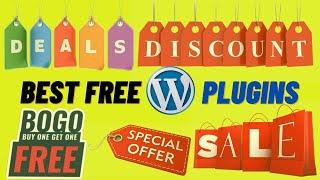 Best FREE Sale, Deals, Discount and BOGO WooCommerce plugins | 2021