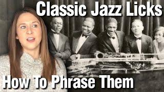 Classic Jazz Licks And How To Phrase Them