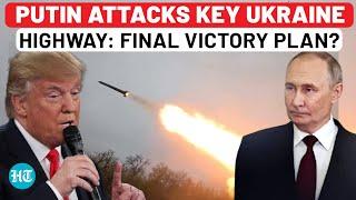 Putin Attacks Key Ukraine Highway To War Base Pokrovsk: Russia's Final Victory Push Before Trump?