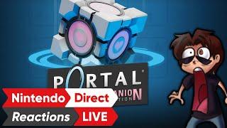 Portal on Switch || NINTENDO DIRECT REACTIONS