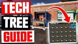 Rust Console Tech Tree Guide // How much does EVERYTHING cost?