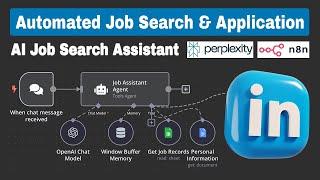 Your Automated Job Search & Application DeepSeek AI Agent [No-code with n8n, LinkedIn & Perplexity]