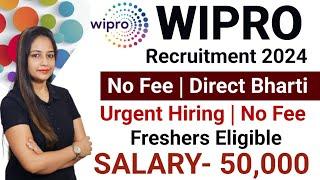 Wipro Recruitment 2024|Hiring Freshers|Work From Home Jobs|Wipro Vacancy 2024|Govt Jobs Jan 2024