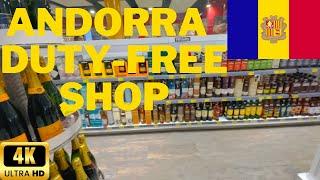 Andorra TAX FREE SHOP | Andorra La Vella SHOPPING CENTER Walking Tour 4K-HDR 60fps | 2022 Christmas