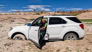 Lake Mead Drought Makes Havoc For Off Road Trucks! Smells Like A Sewer