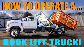 Step by Step - How to operate a Hooklift truck!