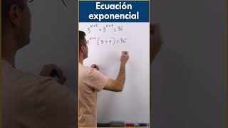 ⭐️ Ecuación Exponencial SIN Cambio de Variable