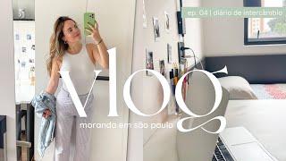 vlog morando em são paulo | diário de intercâmbio #4