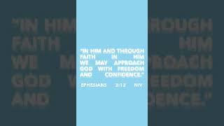 EPHESIANS 3:12  #shorts #worship