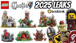 LEGO LEAKS 2025 CASTLE Sets Are Here! BrickLink Series 6 GUIDE