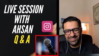 Am I a Lecturer in Germany? | Instagram Live Session | Ahsan Hayat Germany