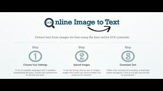 How to extract text from image using free converter