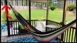 MHMYDZ 1000 lb Capacity Heavy Duty Hammock Hanging kit Ultra Durable Review