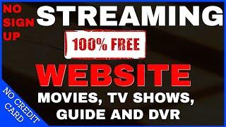 INSANE FREE STREAMING WEBSITE with NO SIGN UP! (100% FREE)