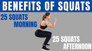 SQUATS BENEFITS - 12 Reasons To Start Doing Squat Every Day!