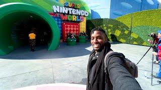 My First Day At The Brand New Super Nintendo World In Hollywood Studios (Horrible Weather)