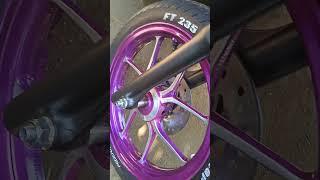 BEAT Deluxe Velg X mode #velg #cat velg# Ungu Candytune