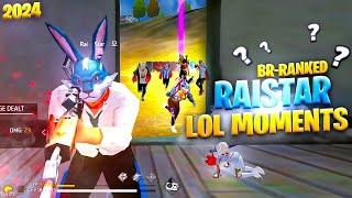 Raistar Funny Moment In Br Ranked [2024] - Raistar 1vs4 - Only Headshot Garena Free Fire