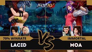 KOFXV⭐LACID (Ash/Kim/Leona) vs MOA (Athena/Maxima/Mai)⭐Ranked Match - 09/05/24