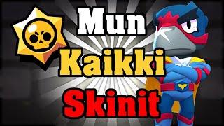 MUN KAIKKI *SKINIT* 7 VUODEN AJALTA! | Brawl Stars (Suomi)