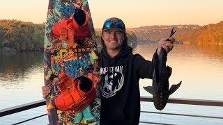 PLECO Fish And WAKEBOARDING!! {Catch Clean Cook} How To Clean A Pleco