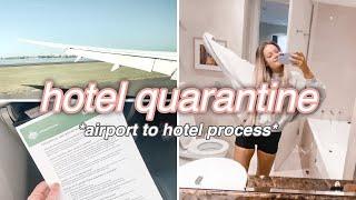 MANDATORY 14 DAY HOTEL QUARANTINE | AIRPORT TO HOTEL PROCESS | SYDNEY AUSTRALIA