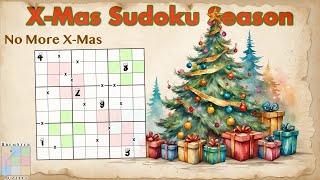 Seasonal X Sudoku : No More X-Mas