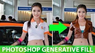 Photoshop Generative Fill chỉnh sửa ảnh bằng A.I