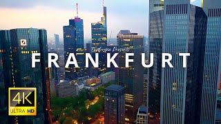 Frankfurt, Germany  in 4K ULTRA HD 60 FPS by Drone