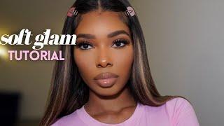 Flawless Soft Glam Makeup Tutorial For Black Women | STEP BY STEP 