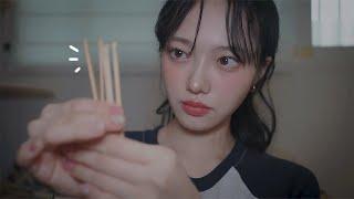 [ASMR] 나무 귀이개 소리 구분 가능한 고인물만ㅣ耳かき ASMRㅣ Ear Cleaning ASMR