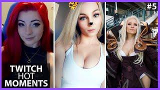 HOTTEST "JUST CHATTING" MOMENTS #5 (THICC TWITCH STREAMERS) 