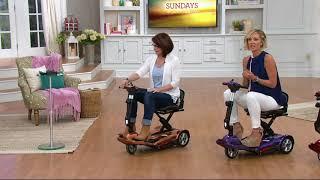 EV Rider Easy Move Folding Travel Scooter on QVC