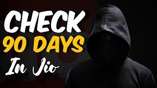 How To Check 90 Days Complete in Jio Sim | Jio 90 Days Check Code | Jio Porting Time Check | Nils YT