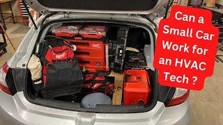 Can a Hatchback be a HVAC Work Car? | 2023 Work Car Walk-around