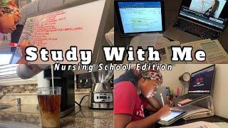 STUDY WITH ME: nursing school edition| Pomodoro Method w/ Background music